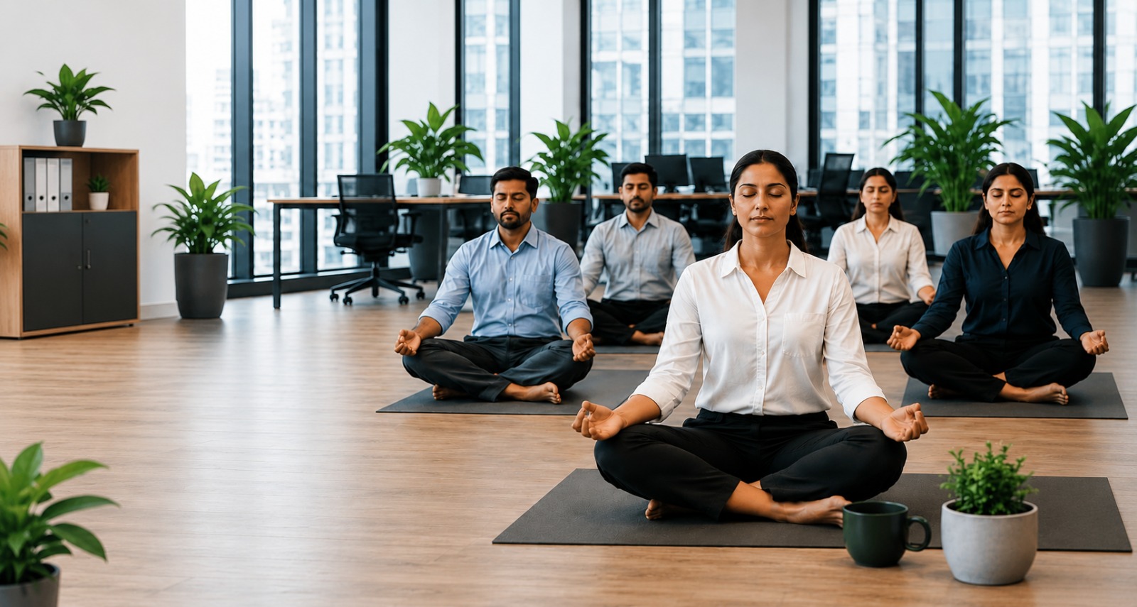 corporate yoga