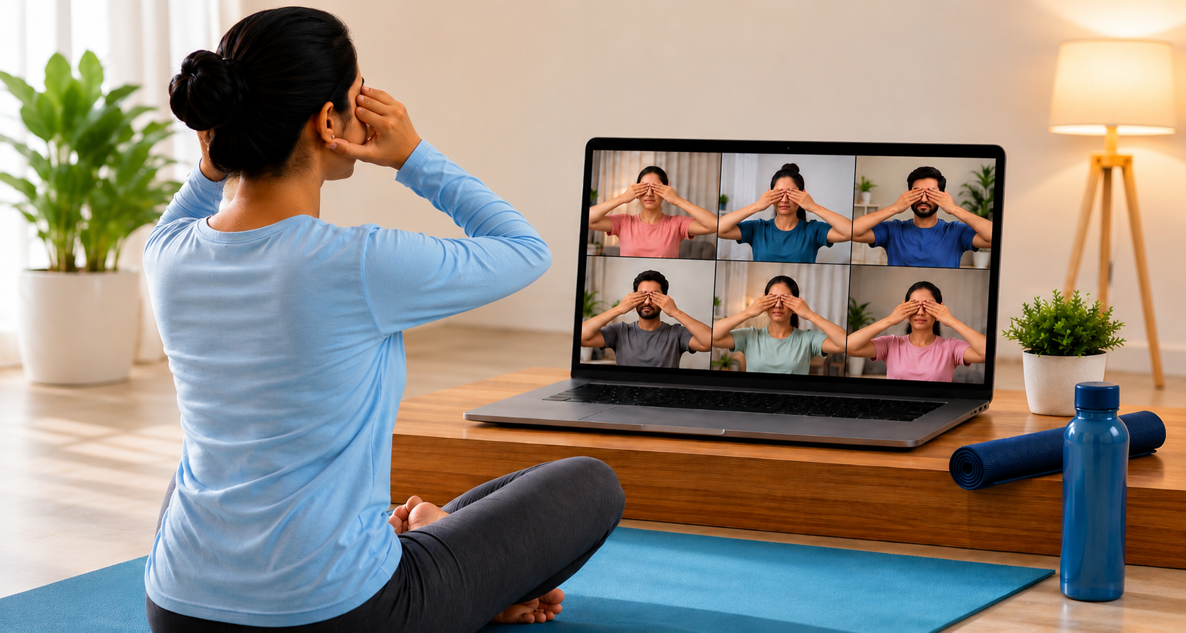 online yoga class