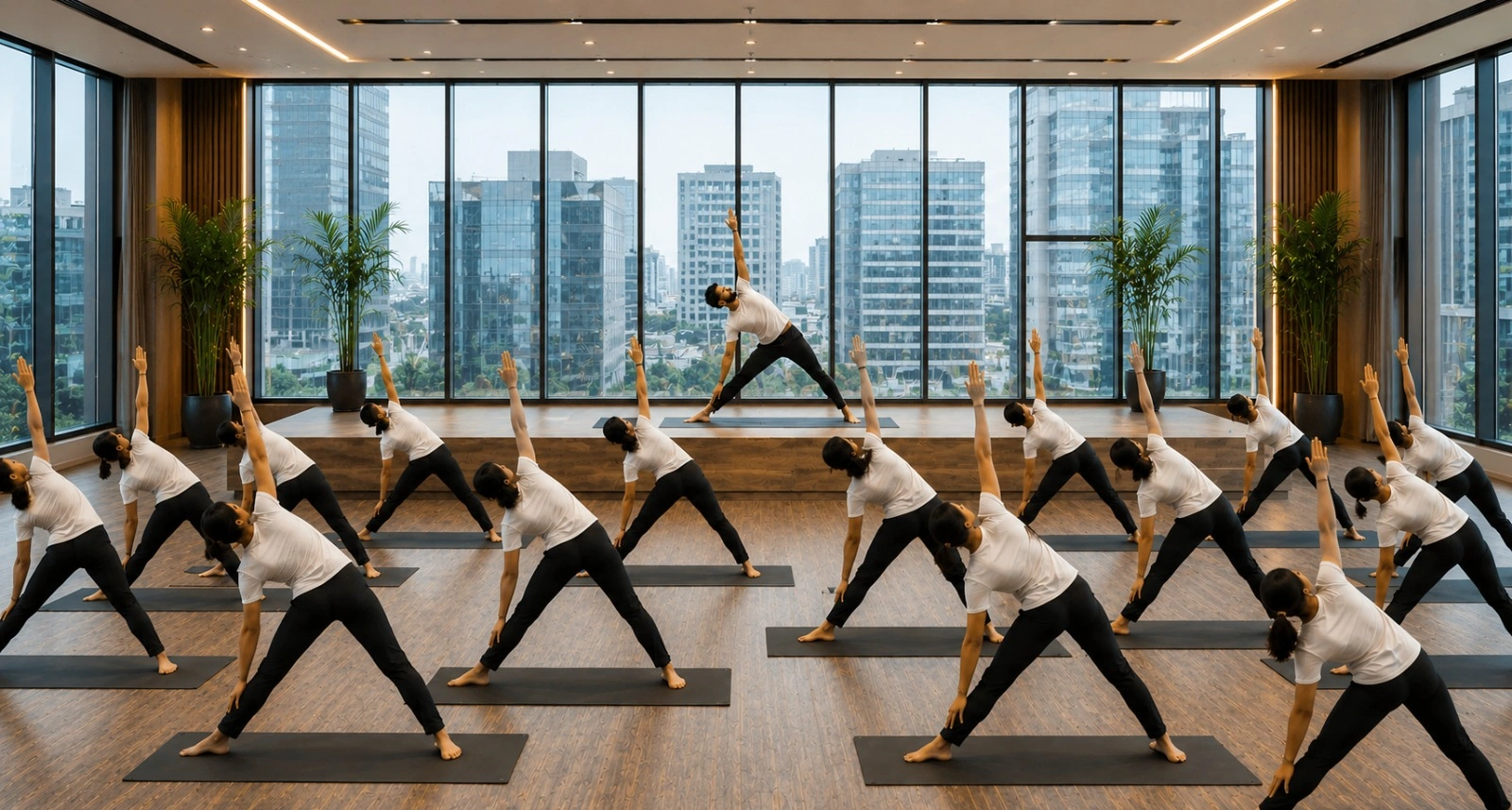 workplace yoga
