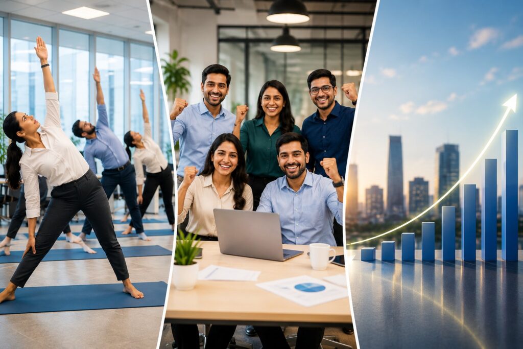 Corporate Yoga: A Proven Strategy to Reduce Employee Stress and Improve Productivity